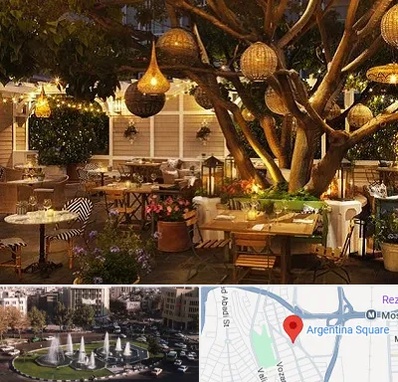 رستوران رو باز در آرژانتین
