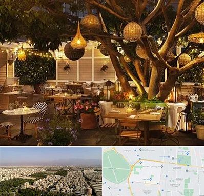 رستوران رو باز در نازی آباد