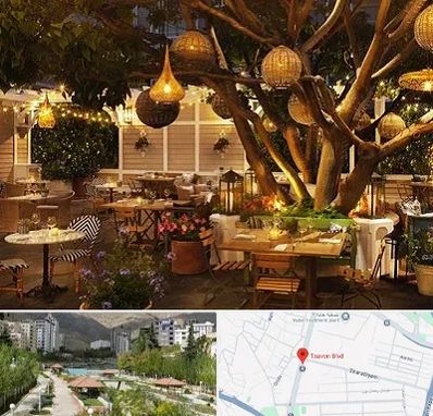 رستوران رو باز در بلوار تعاون