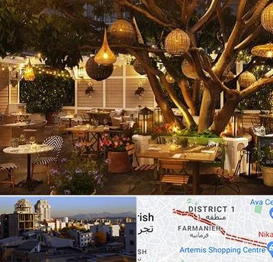 رستوران رو باز در فرمانیه