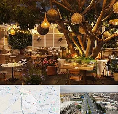 رستوران رو باز در حصارک کرج