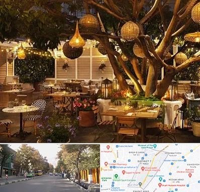 رستوران رو باز در شریعتی