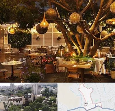 رستوران رو باز در اوین