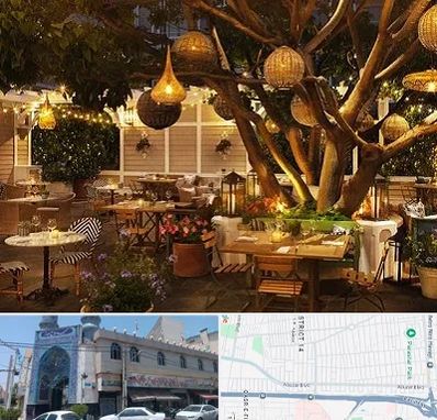 رستوران رو باز در بلوار ابوذر