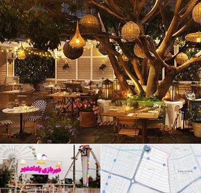 رستوران رو باز در پادادشهر اهواز