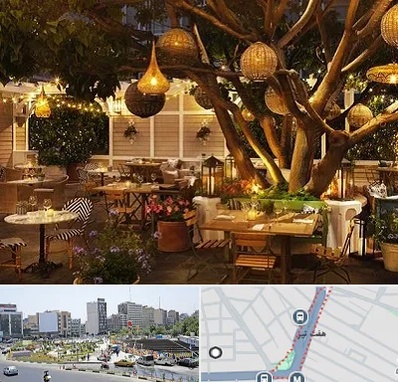 رستوران رو باز در هفت تیر