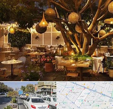 رستوران رو باز در مفتح مشهد