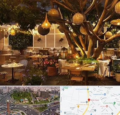 رستوران رو باز در سبلان