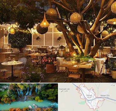 رستوران رو باز در دورود