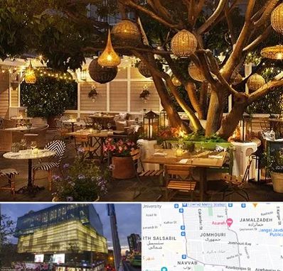 رستوران رو باز در جمهوری 