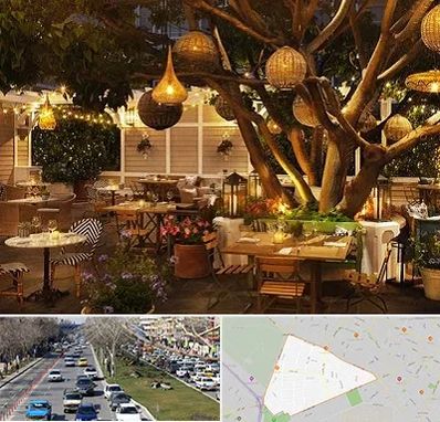 رستوران رو باز در احمدآباد مشهد