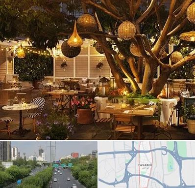 رستوران رو باز در توانیر