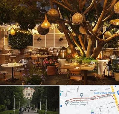 رستوران رو باز در بلوار معلم رشت