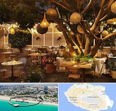 رستوران رو باز در کیش