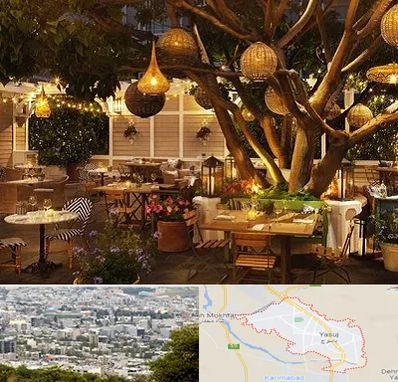 رستوران رو باز در یاسوج