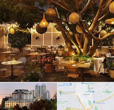 رستوران رو باز در فرشته 