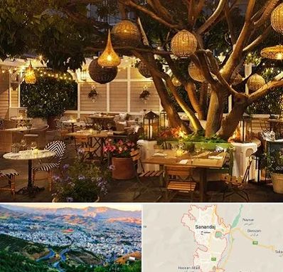 رستوران رو باز در سنندج