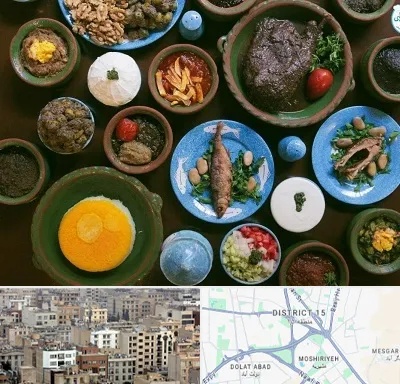 رستوران شمالی در جنوب شرق تهران