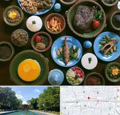 رستوران شمالی در هشت بهشت اصفهان