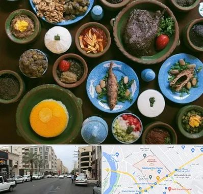 رستوران شمالی در زیتون کارمندی اهواز