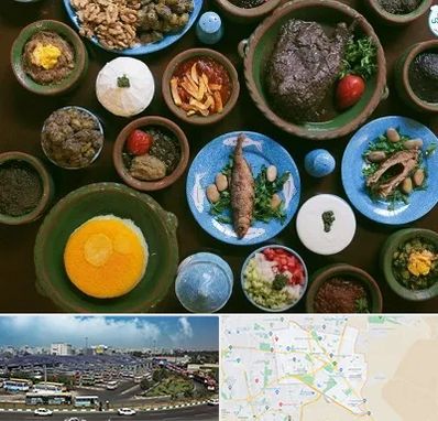 رستوران شمالی در منطقه 15 تهران