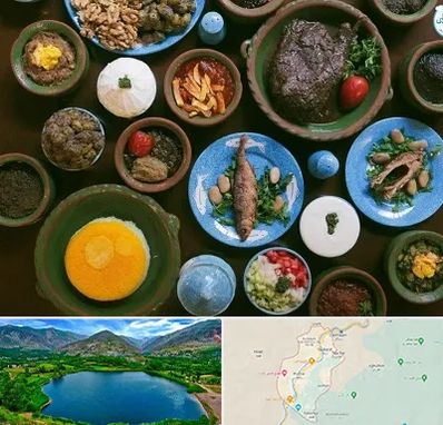 رستوران شمالی در رودبار