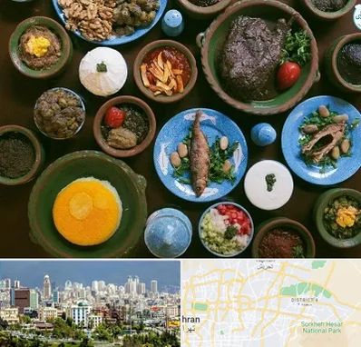 رستوران شمالی در شرق تهران 