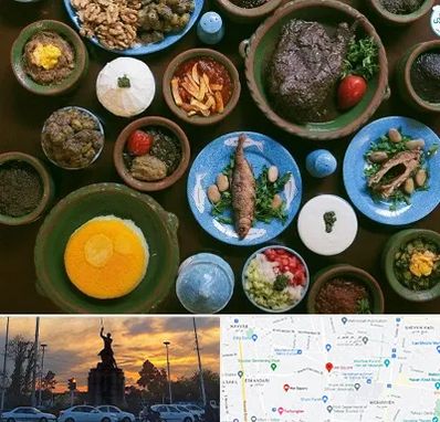 رستوران شمالی در میدان حر