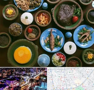 رستوران شمالی در منظریه رشت