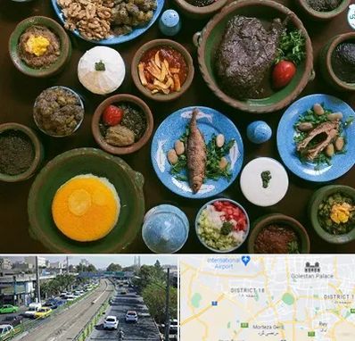 رستوران شمالی در جنوب تهران