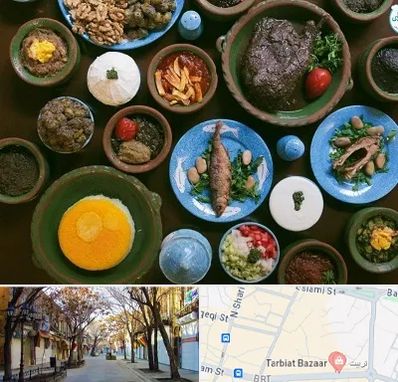 رستوران شمالی در تربیت تبریز