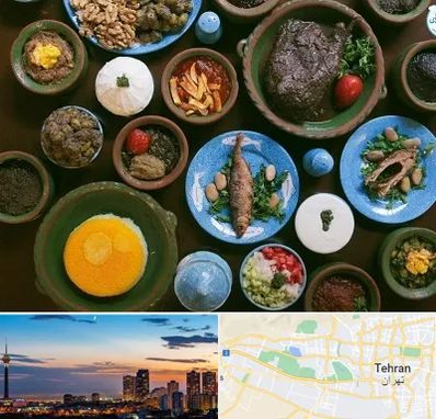 رستوران شمالی در غرب تهران 