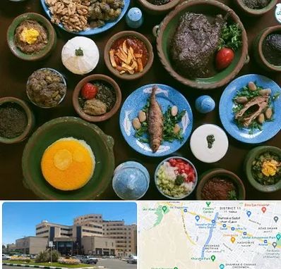 رستوران شمالی در صیاد شیرازی مشهد