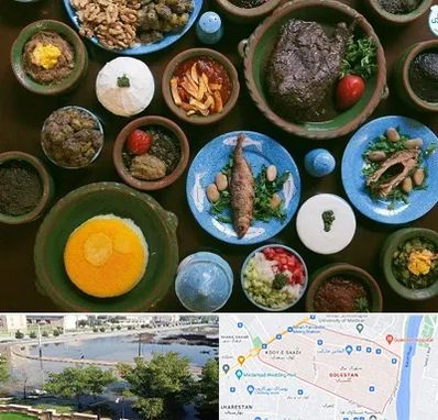 رستوران شمالی در گلستان اهواز