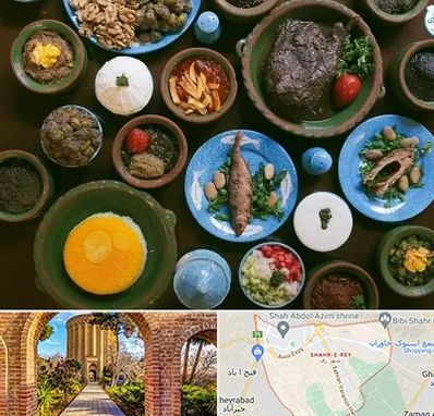 رستوران شمالی در شهر ری