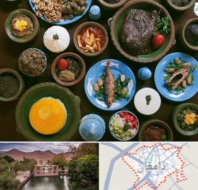 رستوران شمالی در دامغان