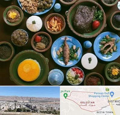 رستوران شمالی در شهرک گلستان شیراز