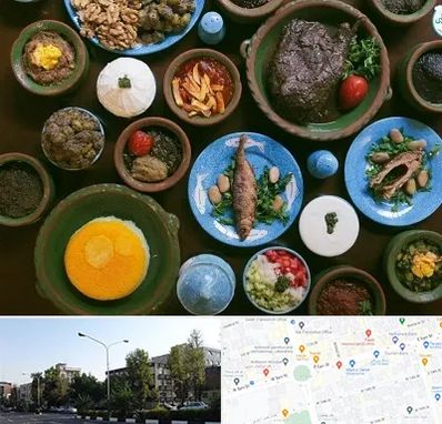 رستوران شمالی در میدان کاج