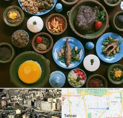 رستوران شمالی در مرزداران 