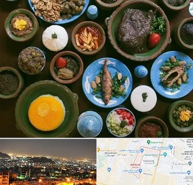 رستوران شمالی در مارلیک کرج