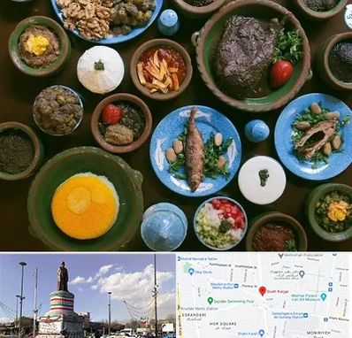 رستوران شمالی در کارگر جنوبی