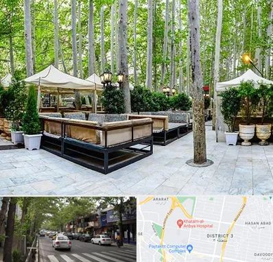 باغ رستوران در ظفر 