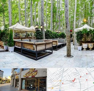 باغ رستوران در عطاران قم