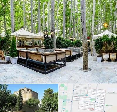 باغ رستوران در مرداویج اصفهان