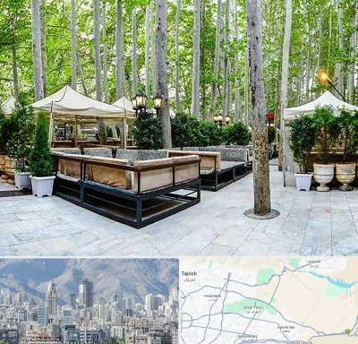 باغ رستوران در شمال شرق تهران