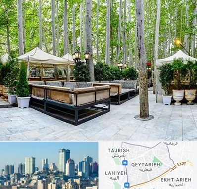 باغ رستوران در قیطریه 