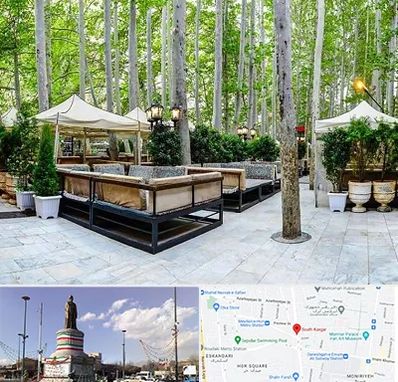 باغ رستوران در کارگر جنوبی