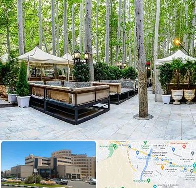 باغ رستوران در صیاد شیرازی مشهد