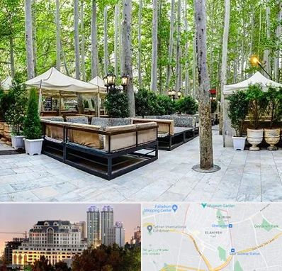 باغ رستوران در فرشته 