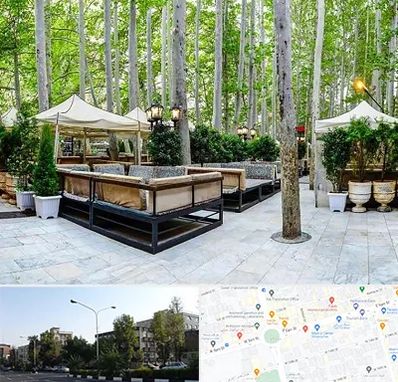 باغ رستوران در میدان کاج